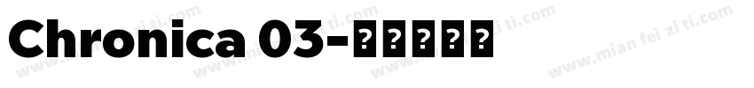 Chronica 03字体转换